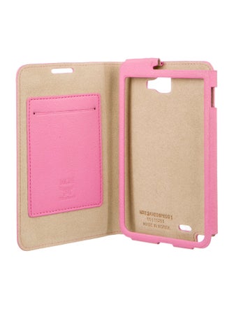 MCM Leather Visetos Galaxy Note N7000 Phone Case