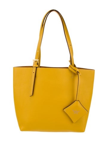 MCM Handle Bags Leather Top Bag