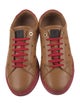 MCM Visetos Leather Sneakers