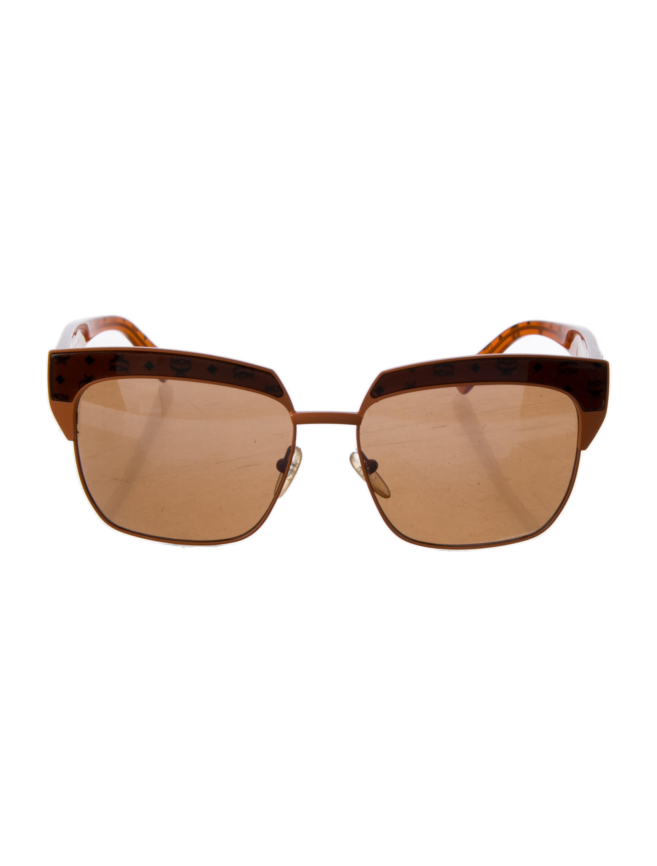 MCM Square Mirrored Sunglasses