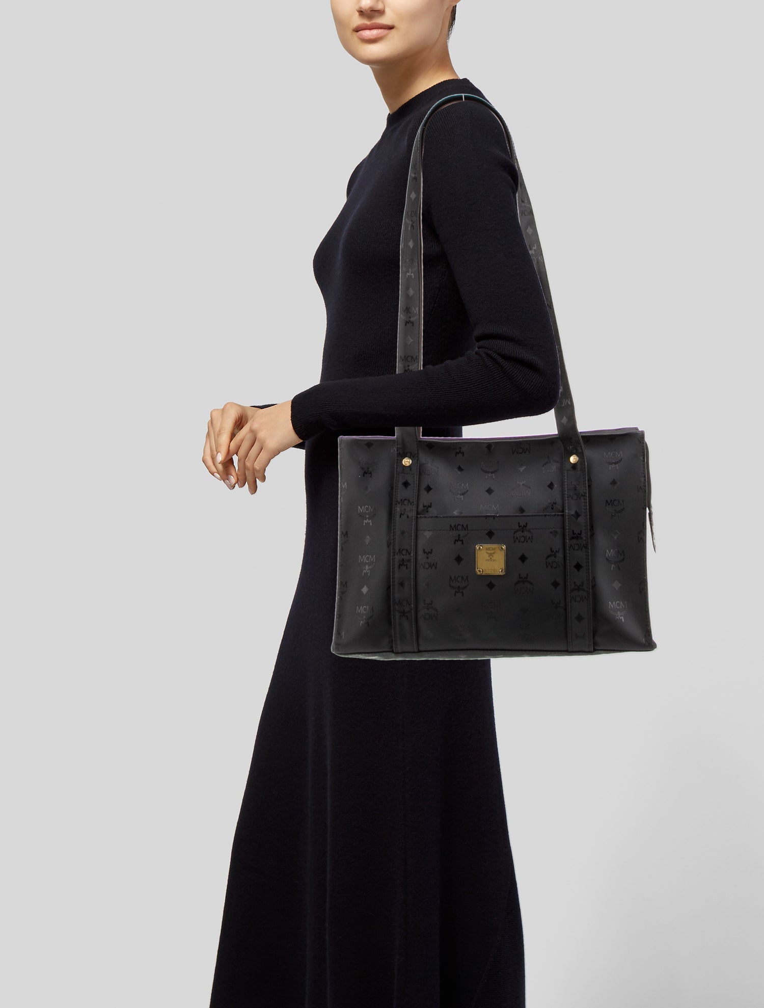 MCM Nylon Messenger Bag