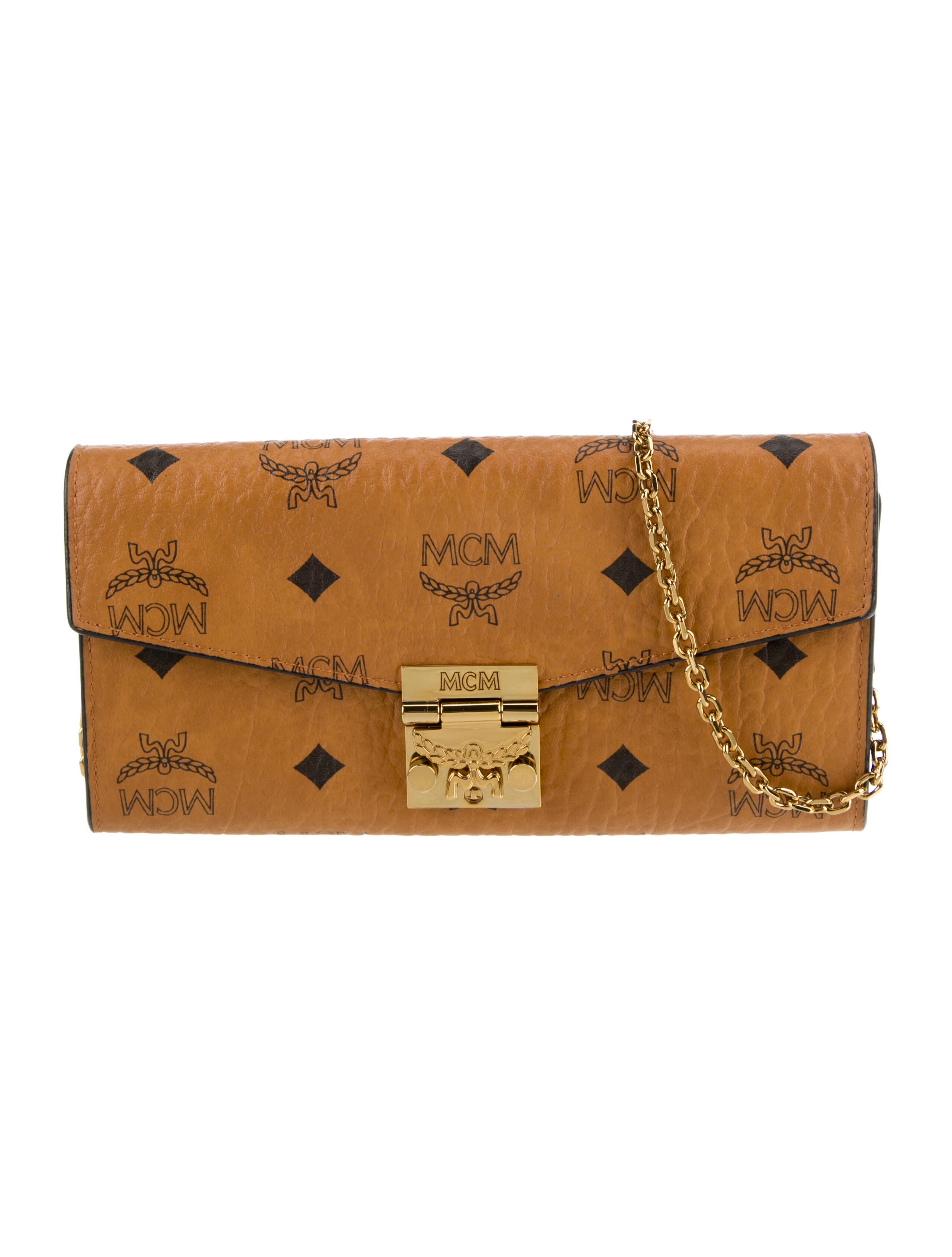 MCM Leather Printed Wallet