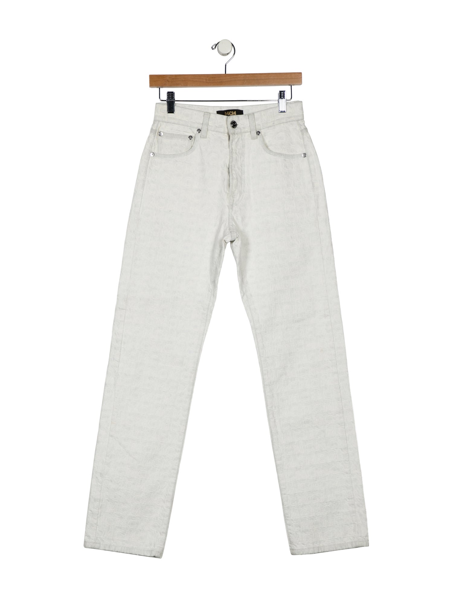 MCM Mid-Rise Straight Leg Jeans