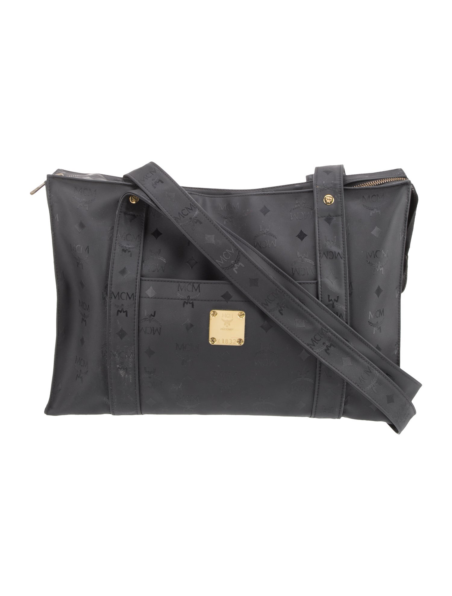 MCM Nylon Messenger Bag