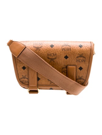 MCM Canvas Messenger Bag