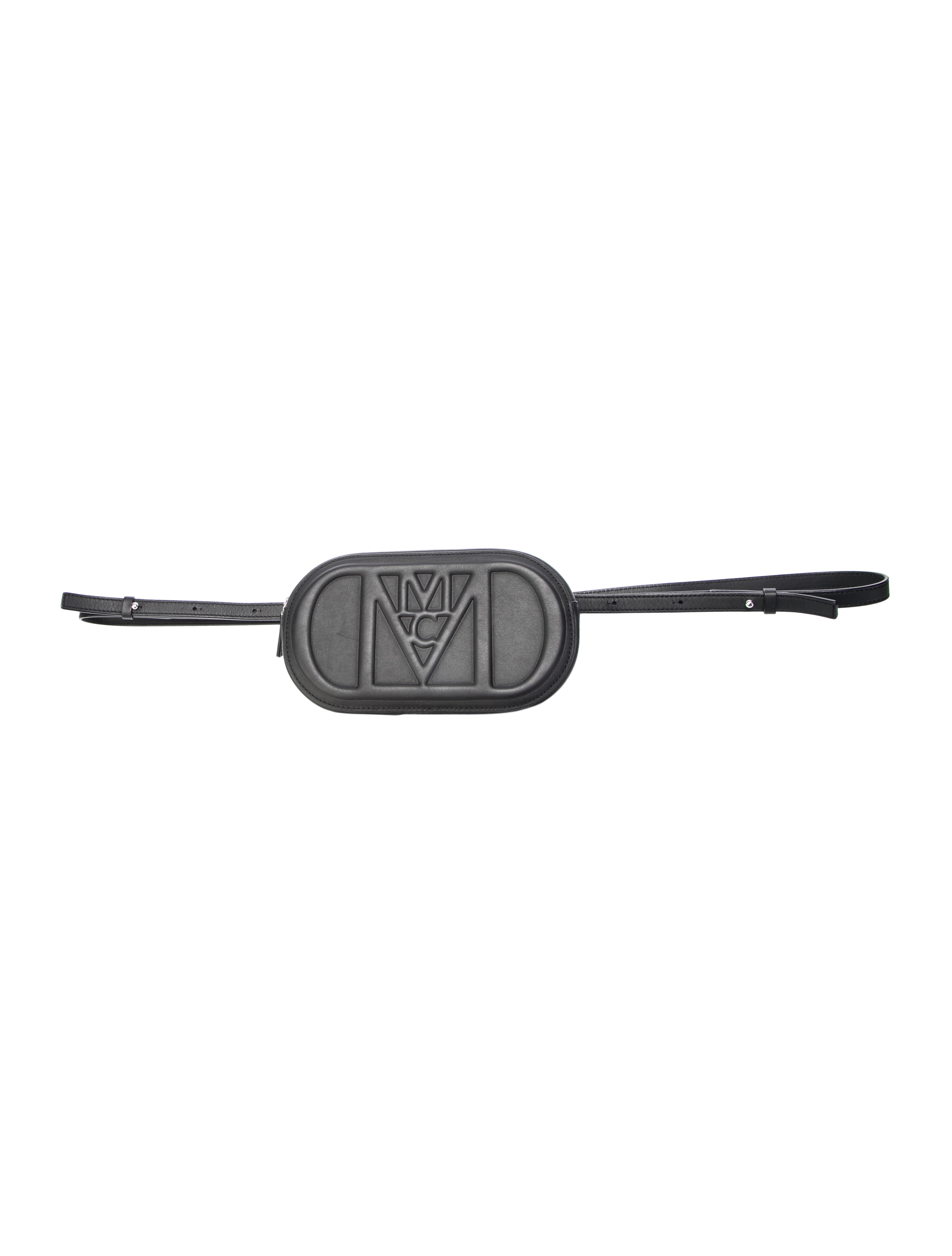 MCM Leather Belt Bag