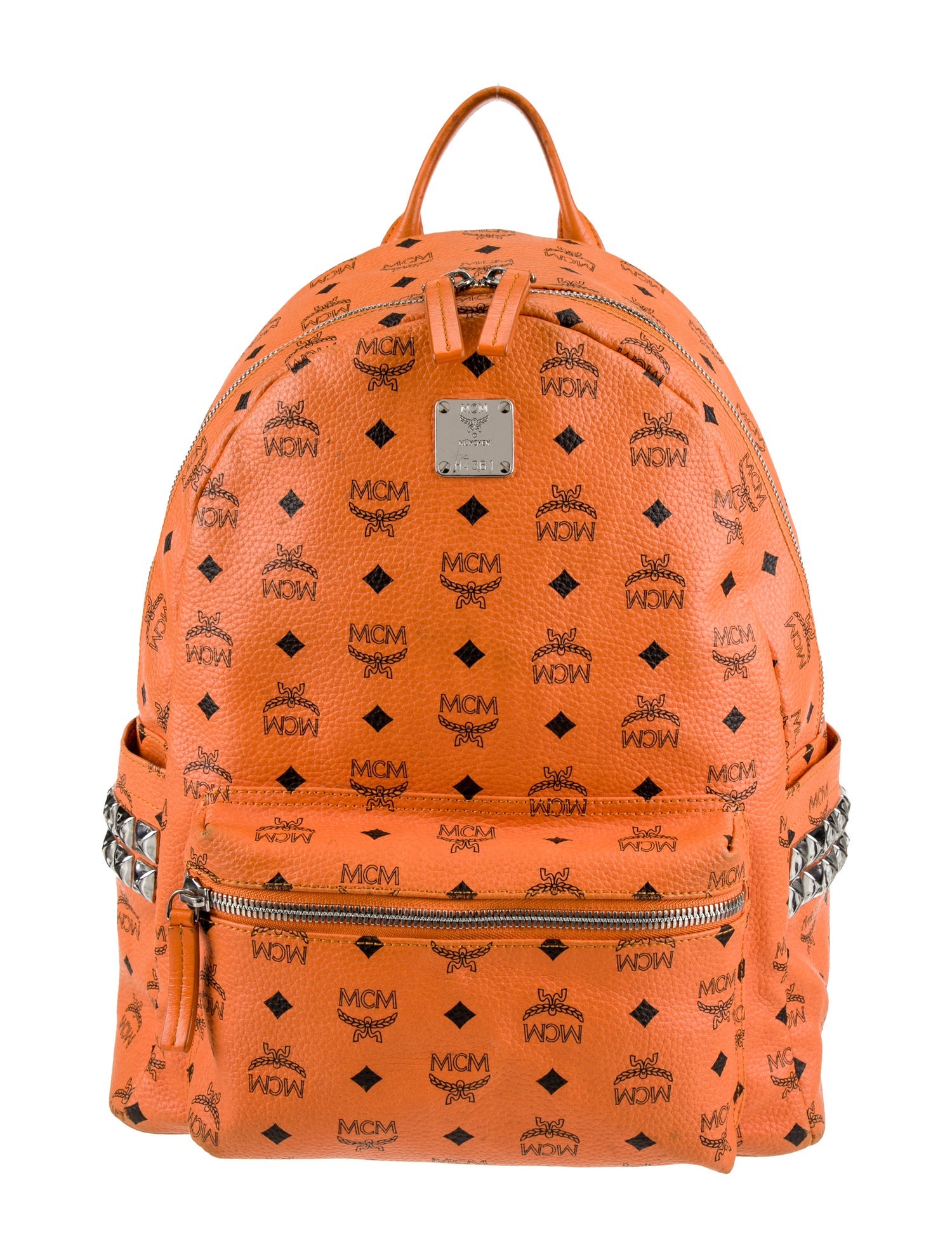 MCM Leather Backpack