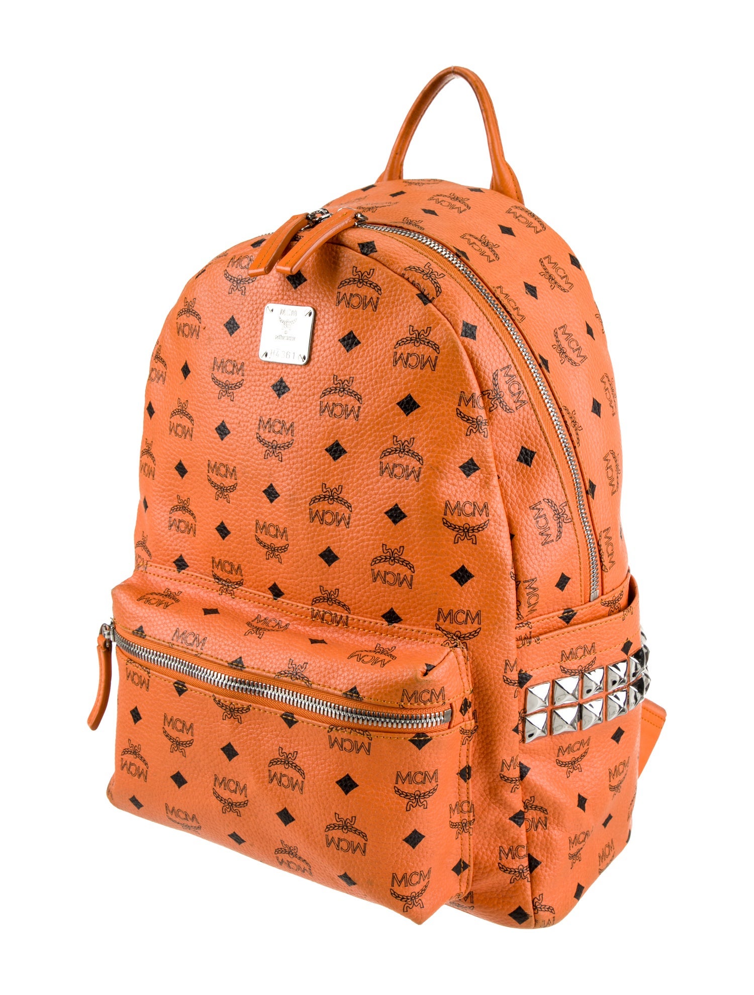 MCM Leather Backpack