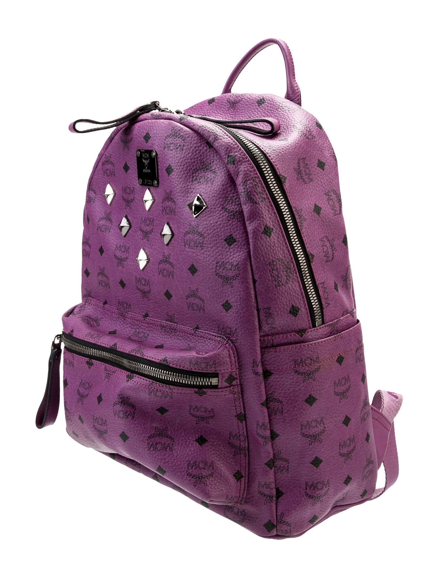 MCM Leather Backpack