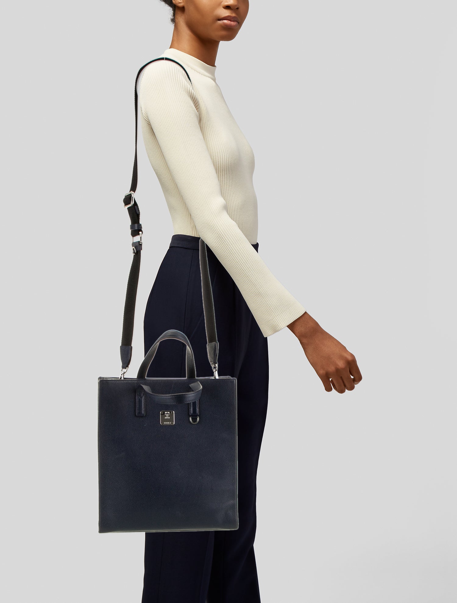 MCM Leather Shoulder Bag