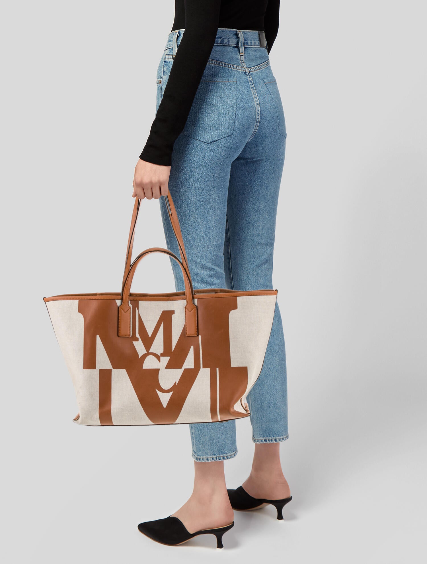 MCM Canvas Tote