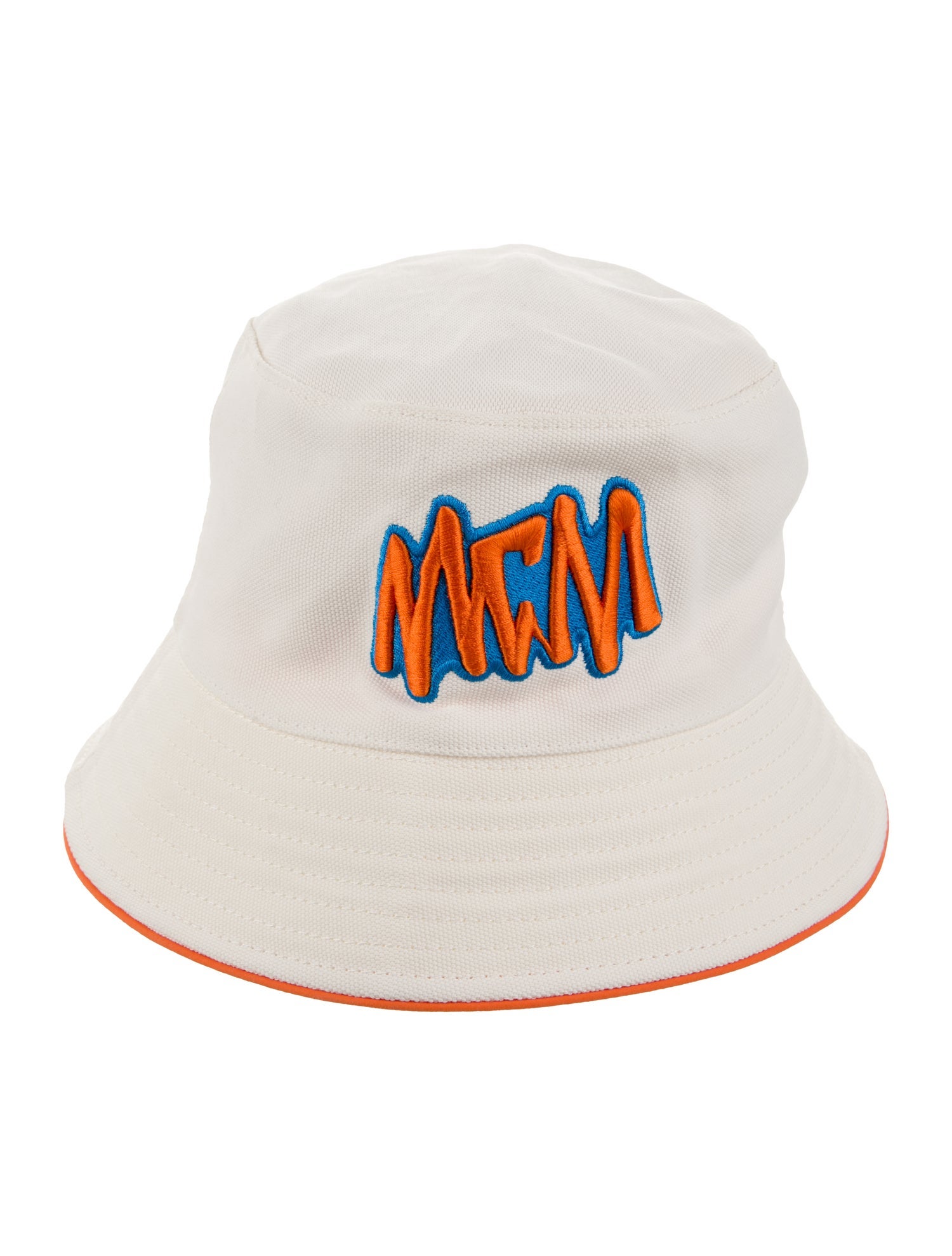 MCM Embroidered Bucket Hat