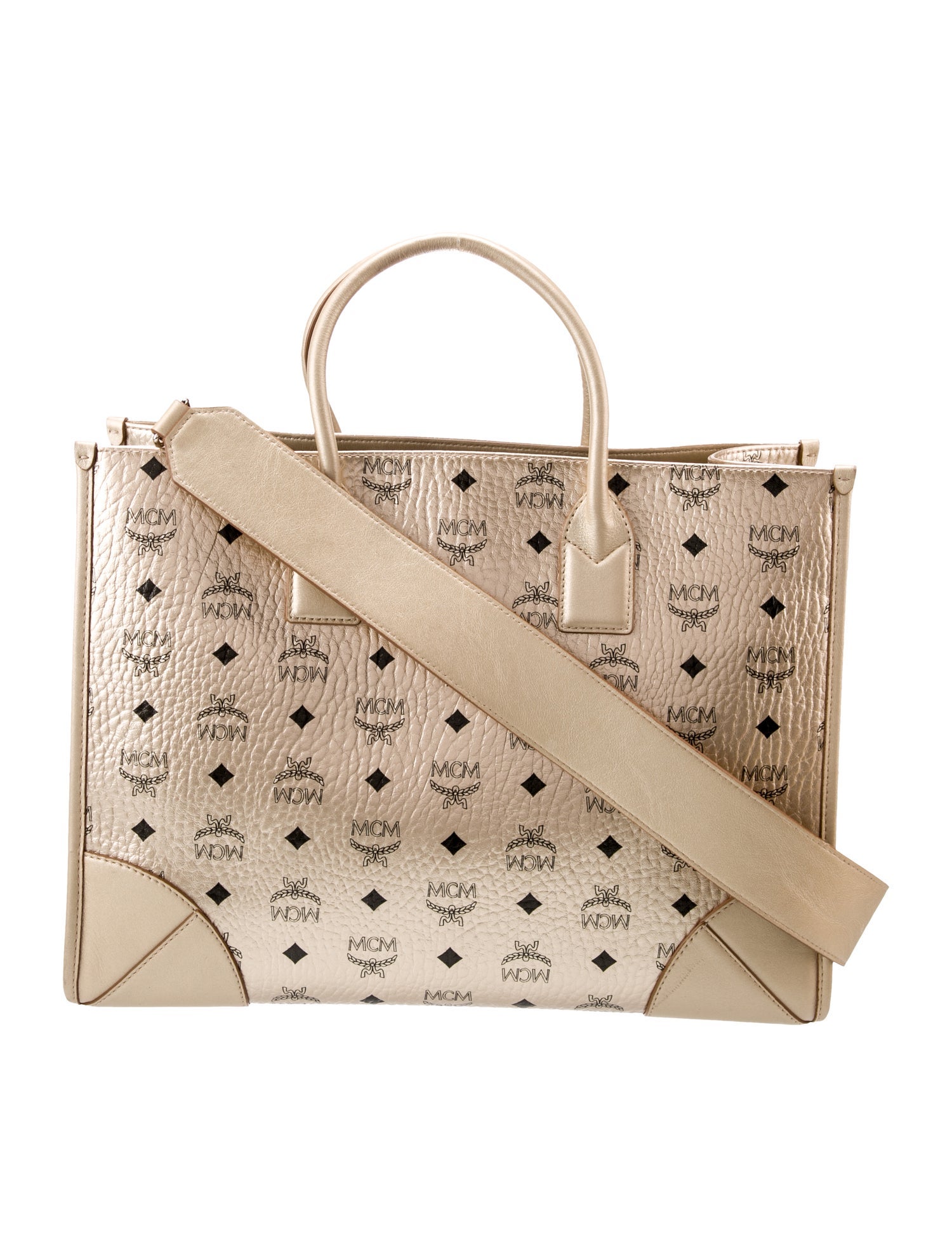 MCM Leather Crossbody Bag