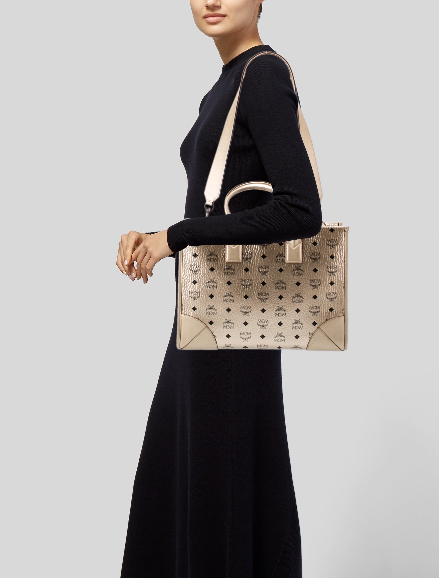 MCM Leather Crossbody Bag