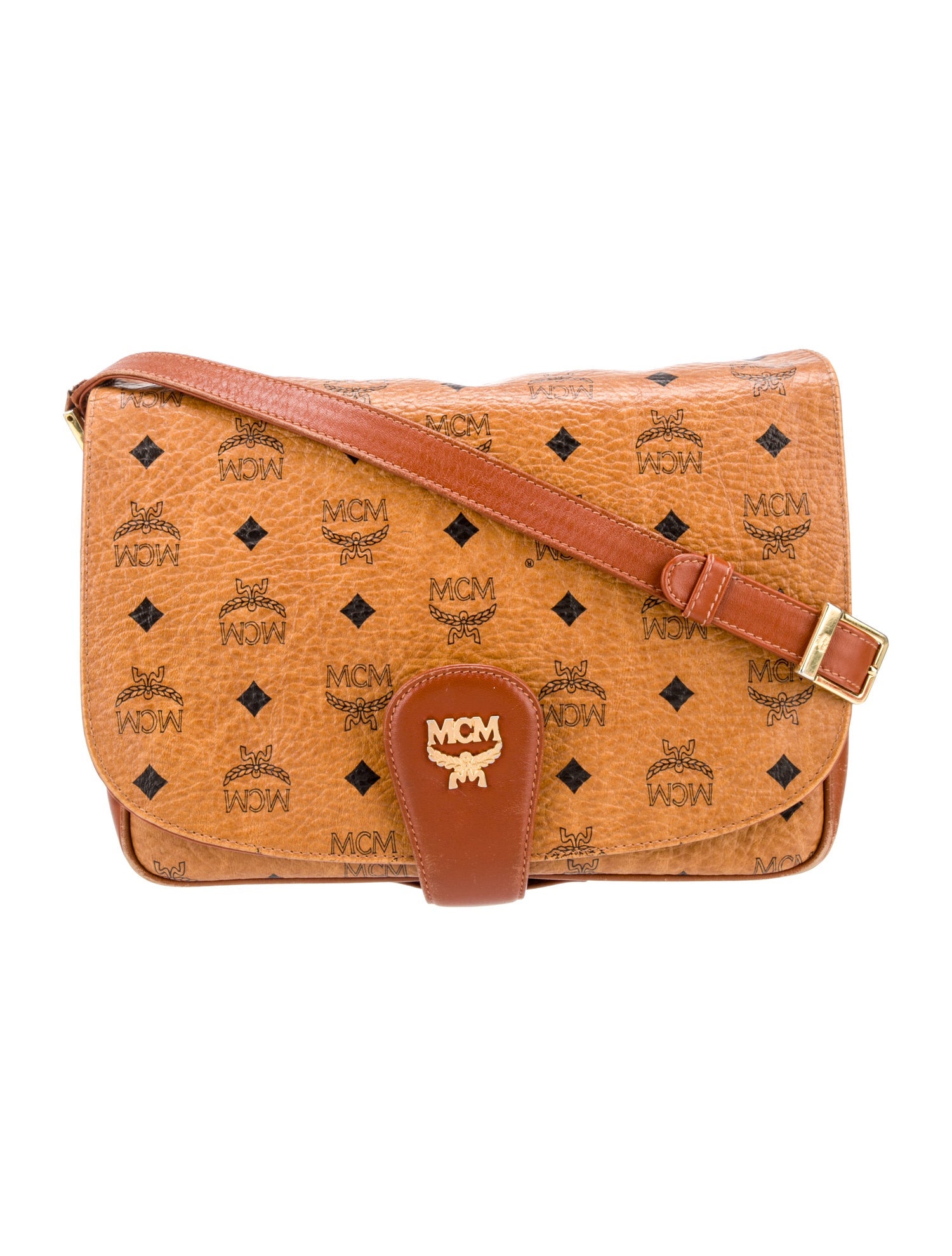 MCM Leather Crossbody Bag