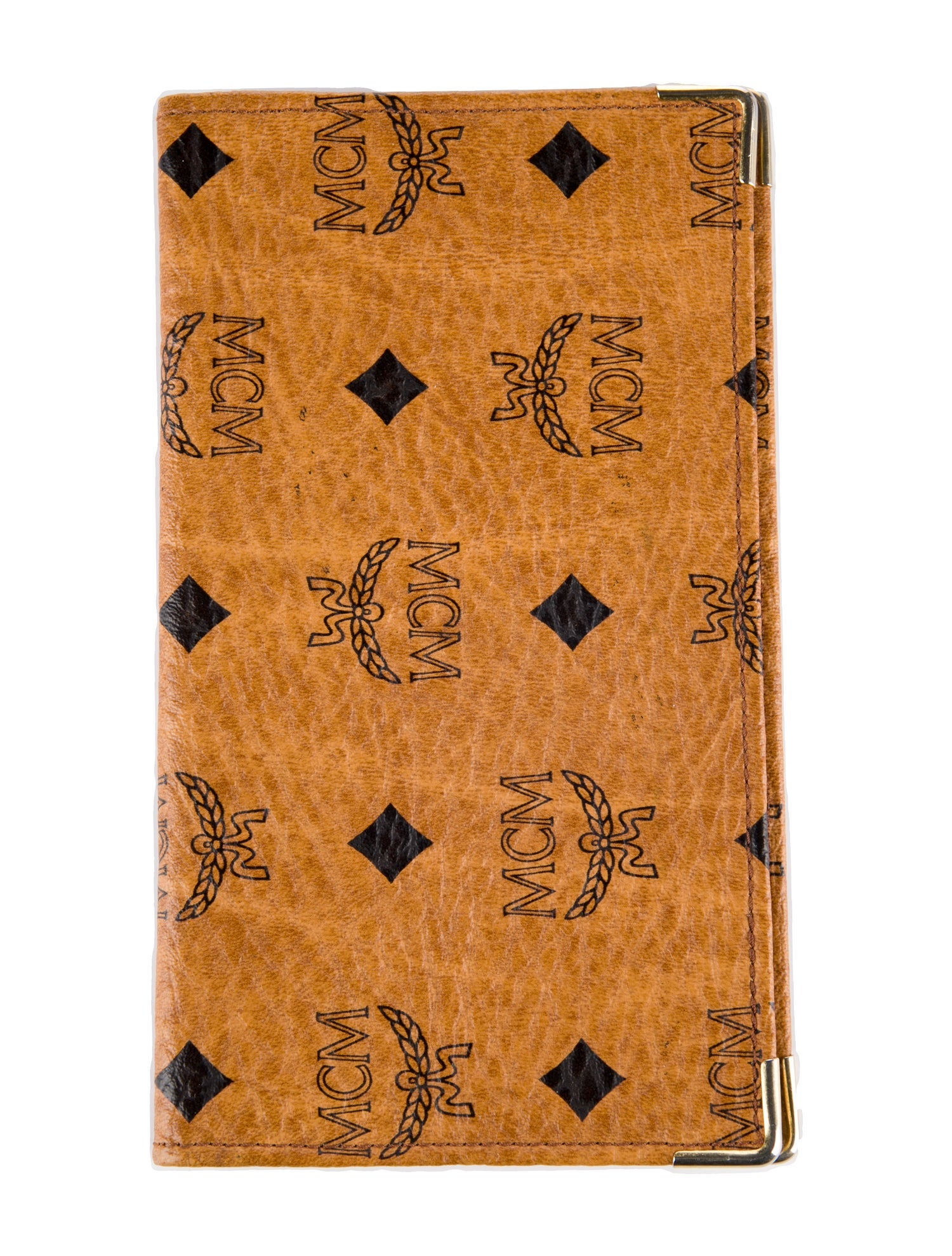 MCM Leather Printed Bifold Wallet