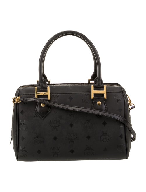 MCM Nylon Top Handle Bag