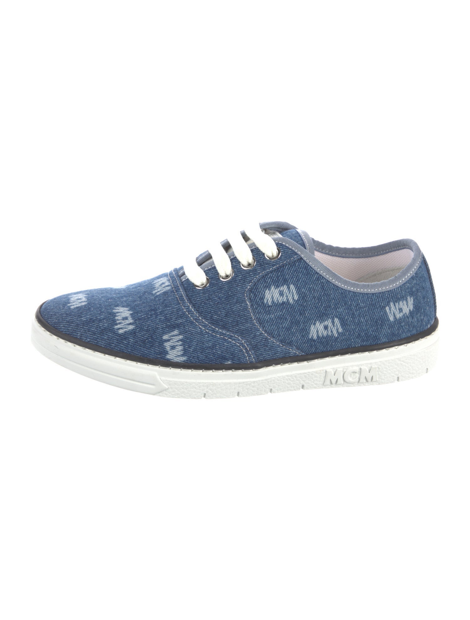 MCM Denim Sneakers