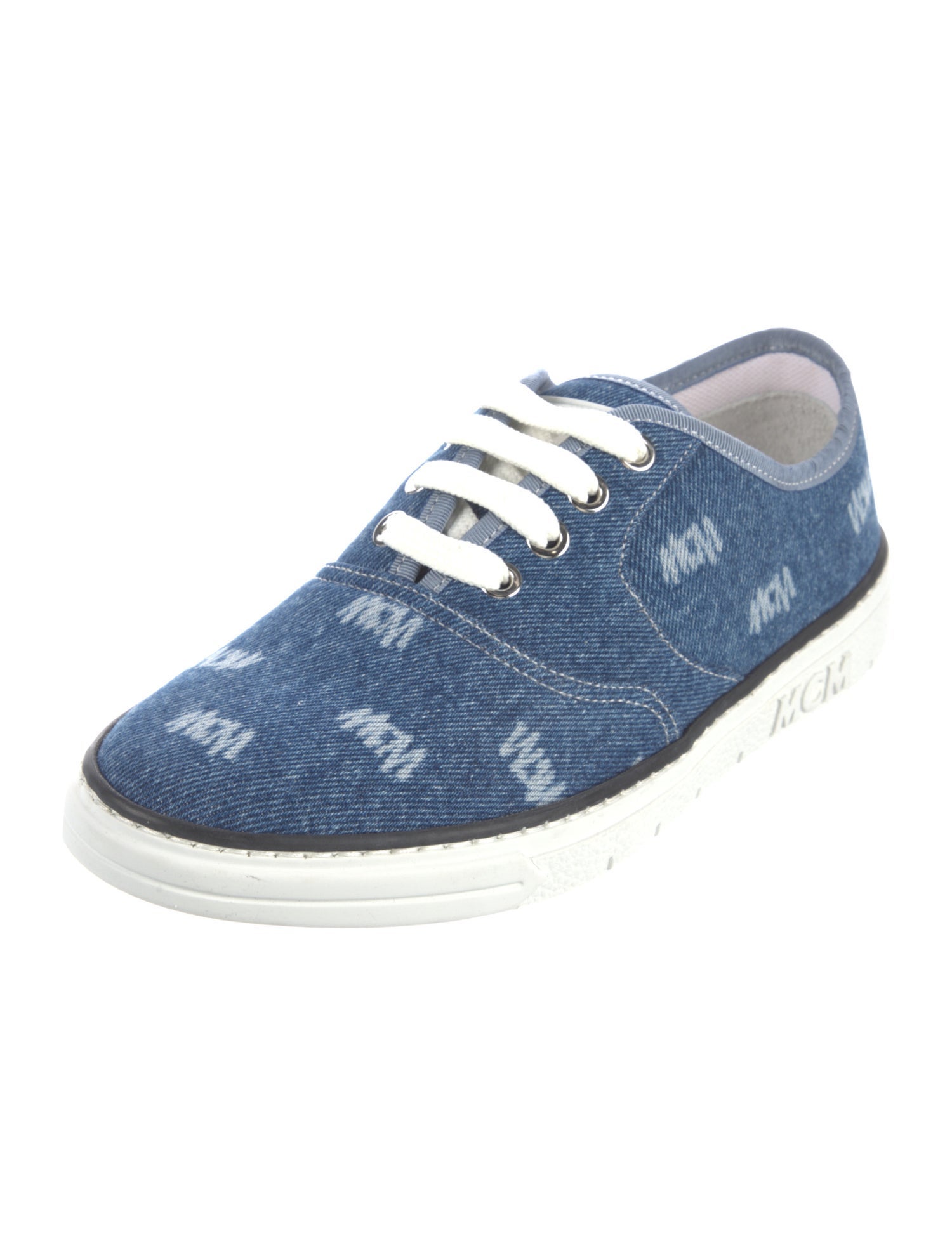 MCM Denim Sneakers