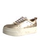 MCM Leather Printed Sneakers
