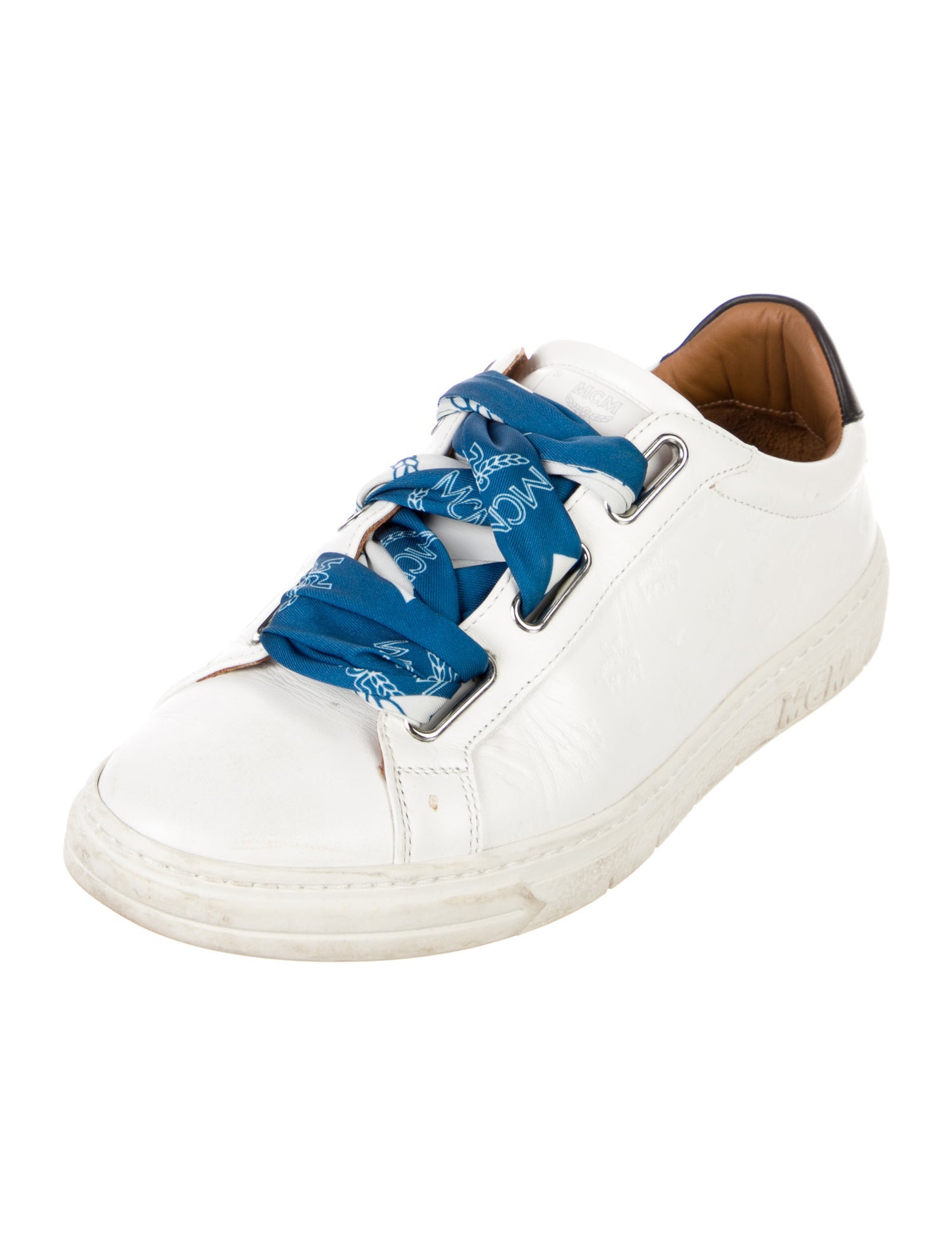 MCM Leather Sneakers