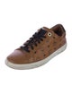 MCM Leather Printed Sneakers
