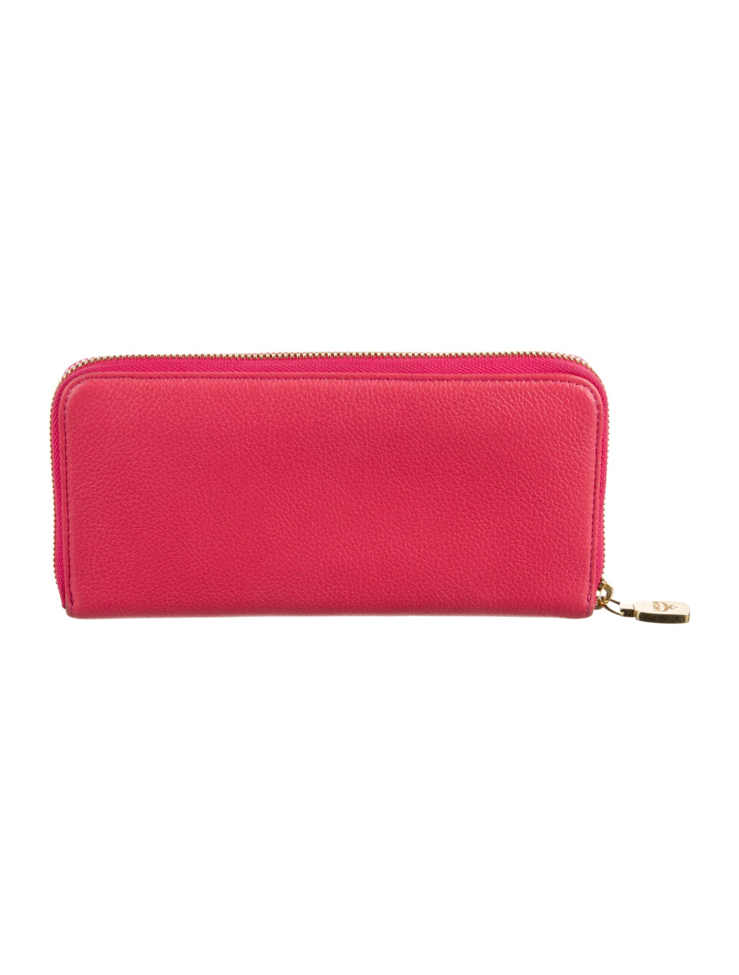 MCM Leather Printed Continental Wallet