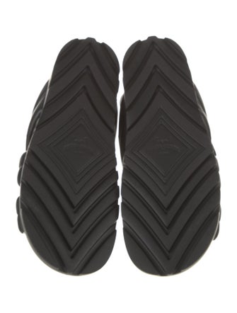 MCM Leather Slingback Sandals