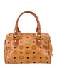 MCM Leather Top Handle Bag