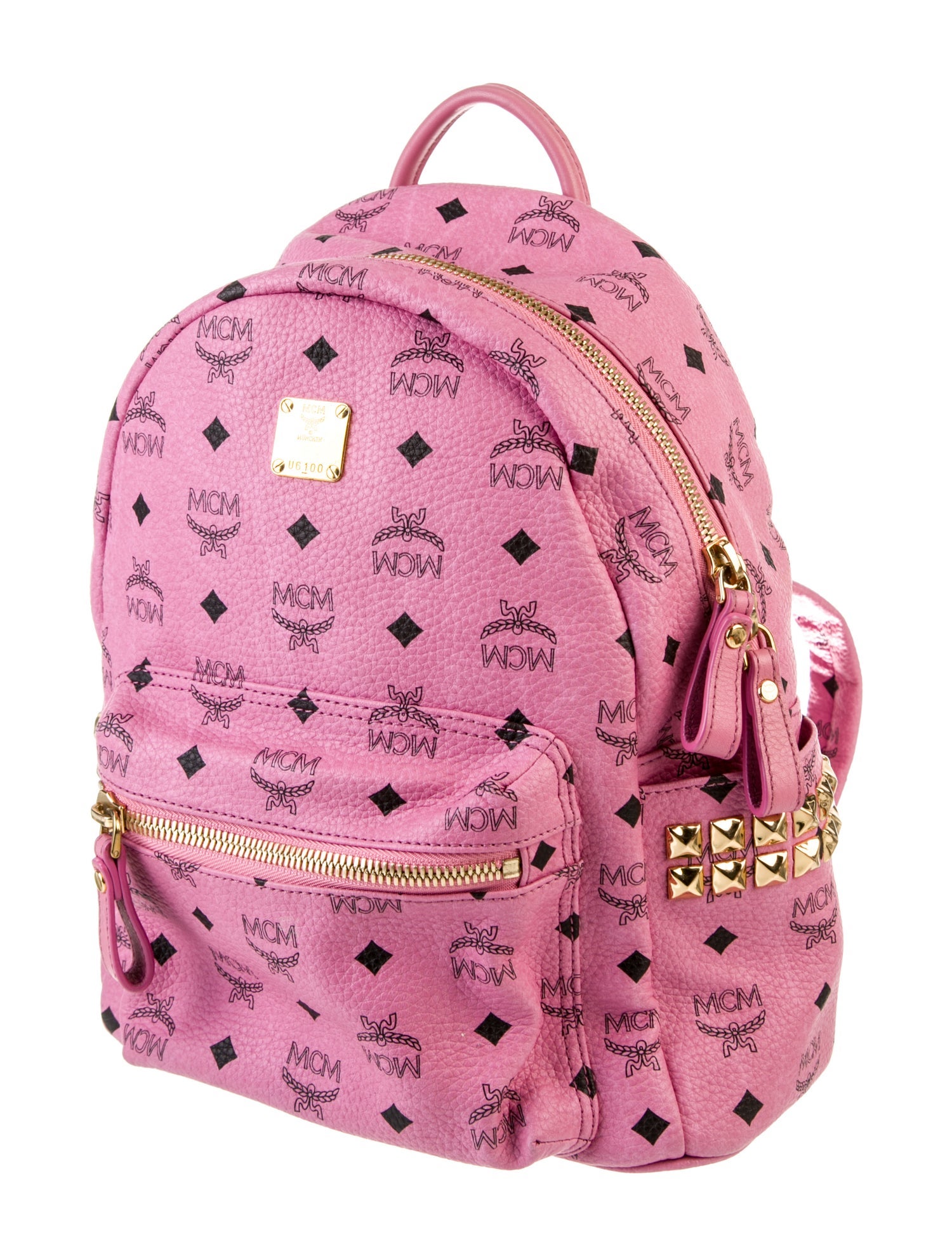 MCM Leather Backpack