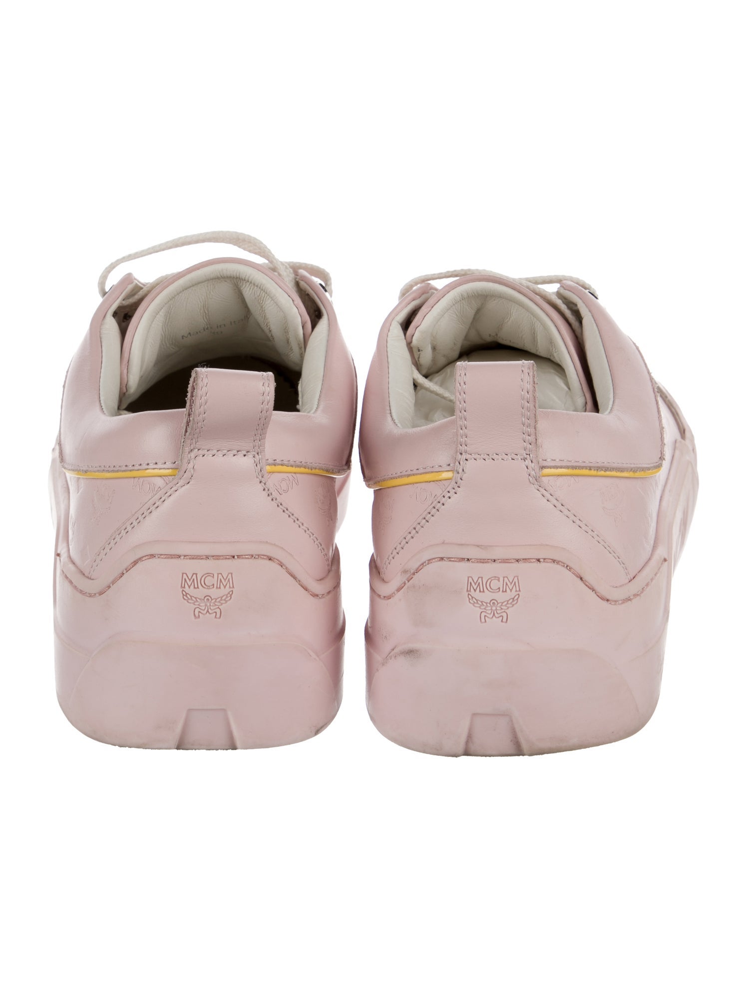 MCM Leather Sneakers