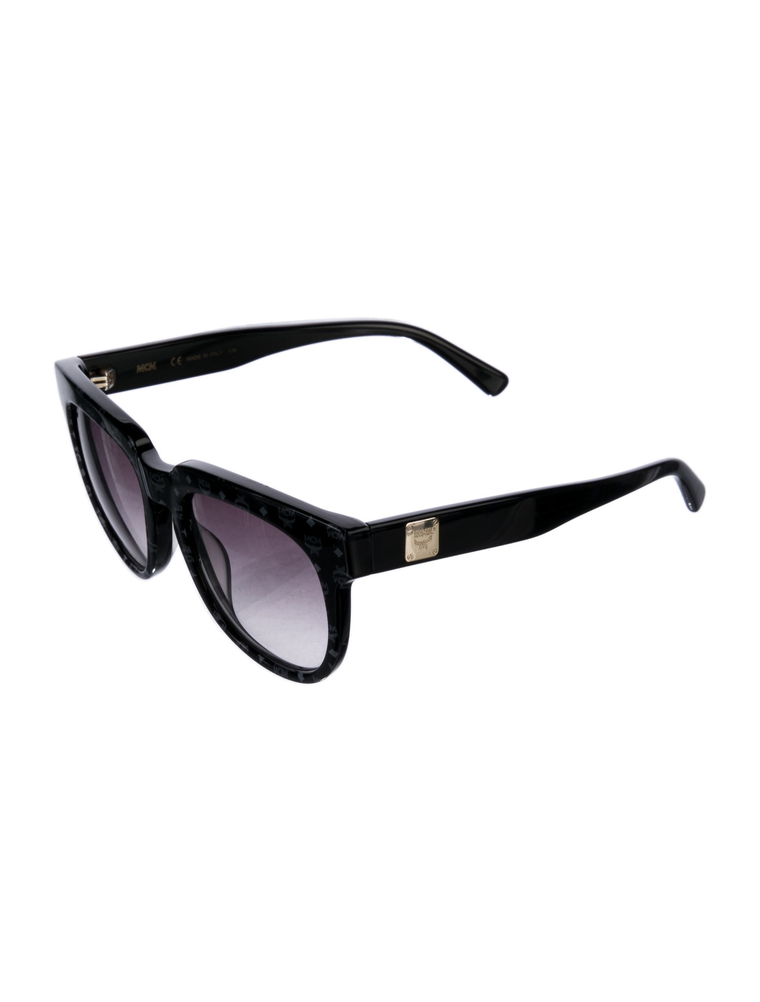 MCM Visetos Wayfarer Sunglasses