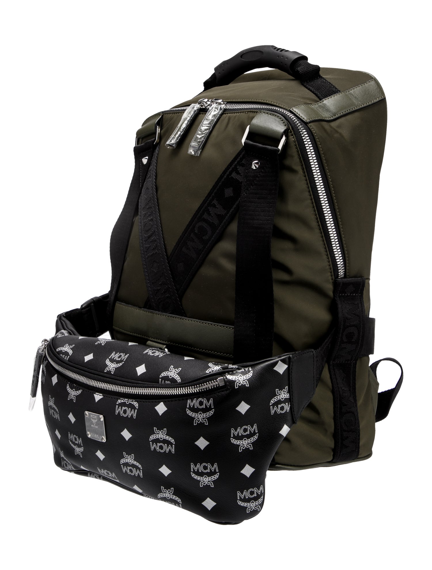 MCM Nylon Backpack