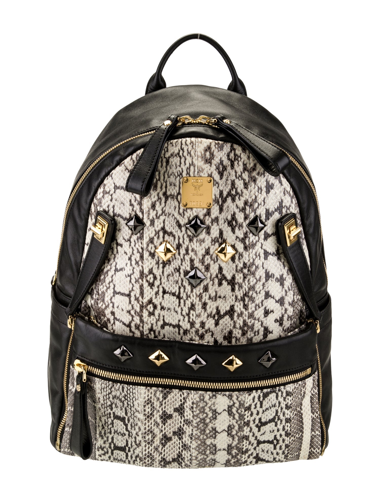 MCM Leather Backpack