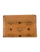MCM Monogram Pattern Leather Card Holder