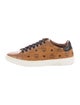MCM Leather Printed Sneakers