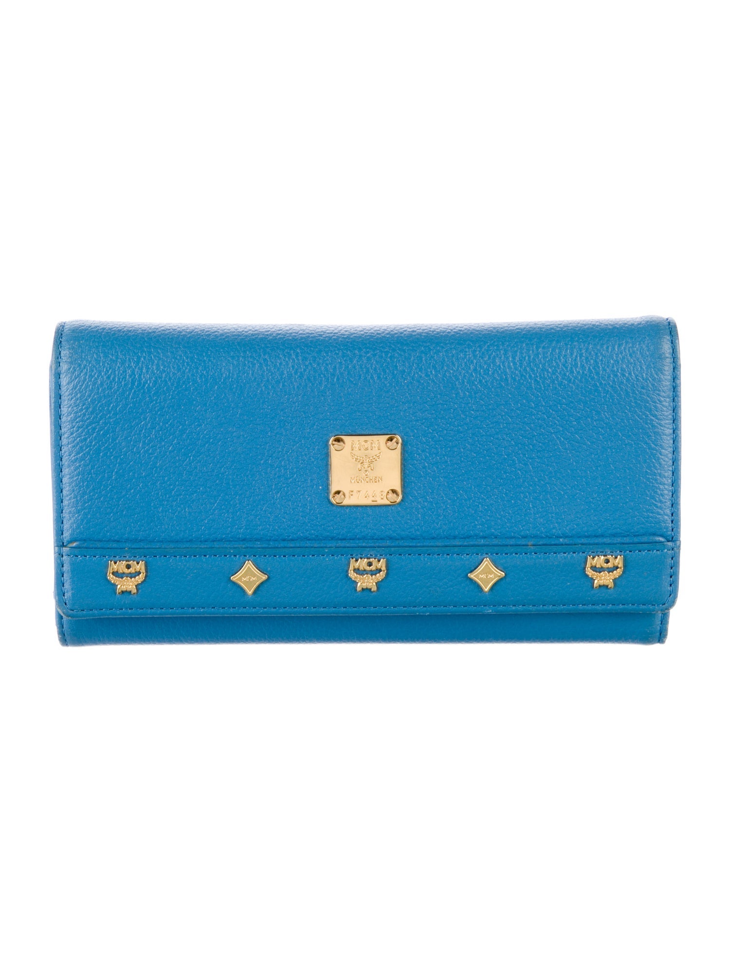 MCM Leather Trifold Wallet