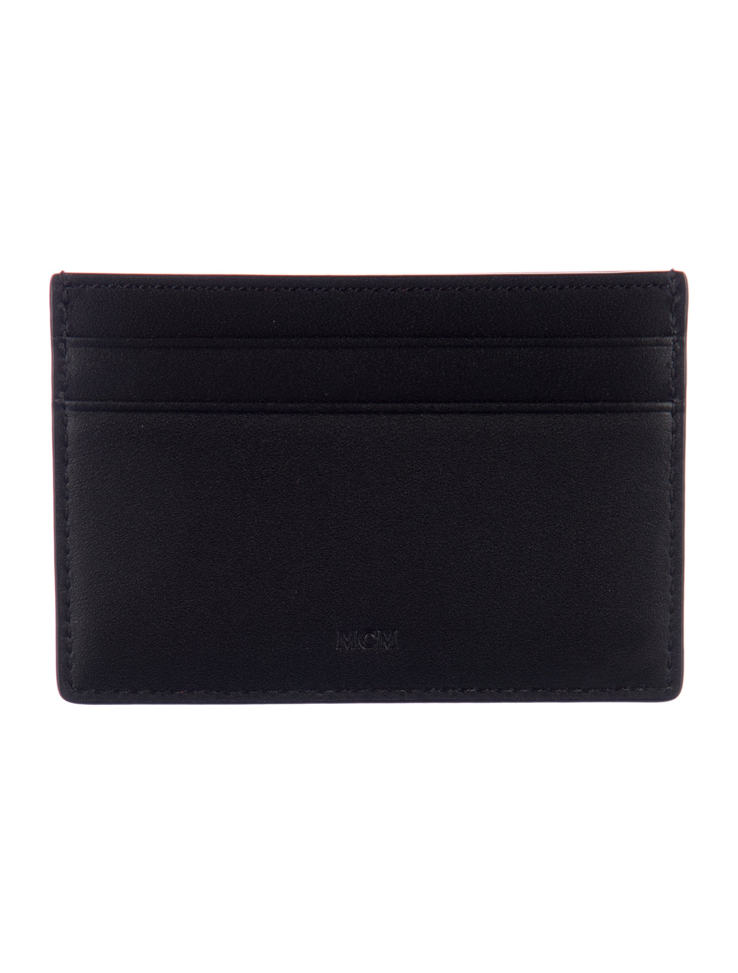 MCM Leather Printed Card Holder w/ Tags