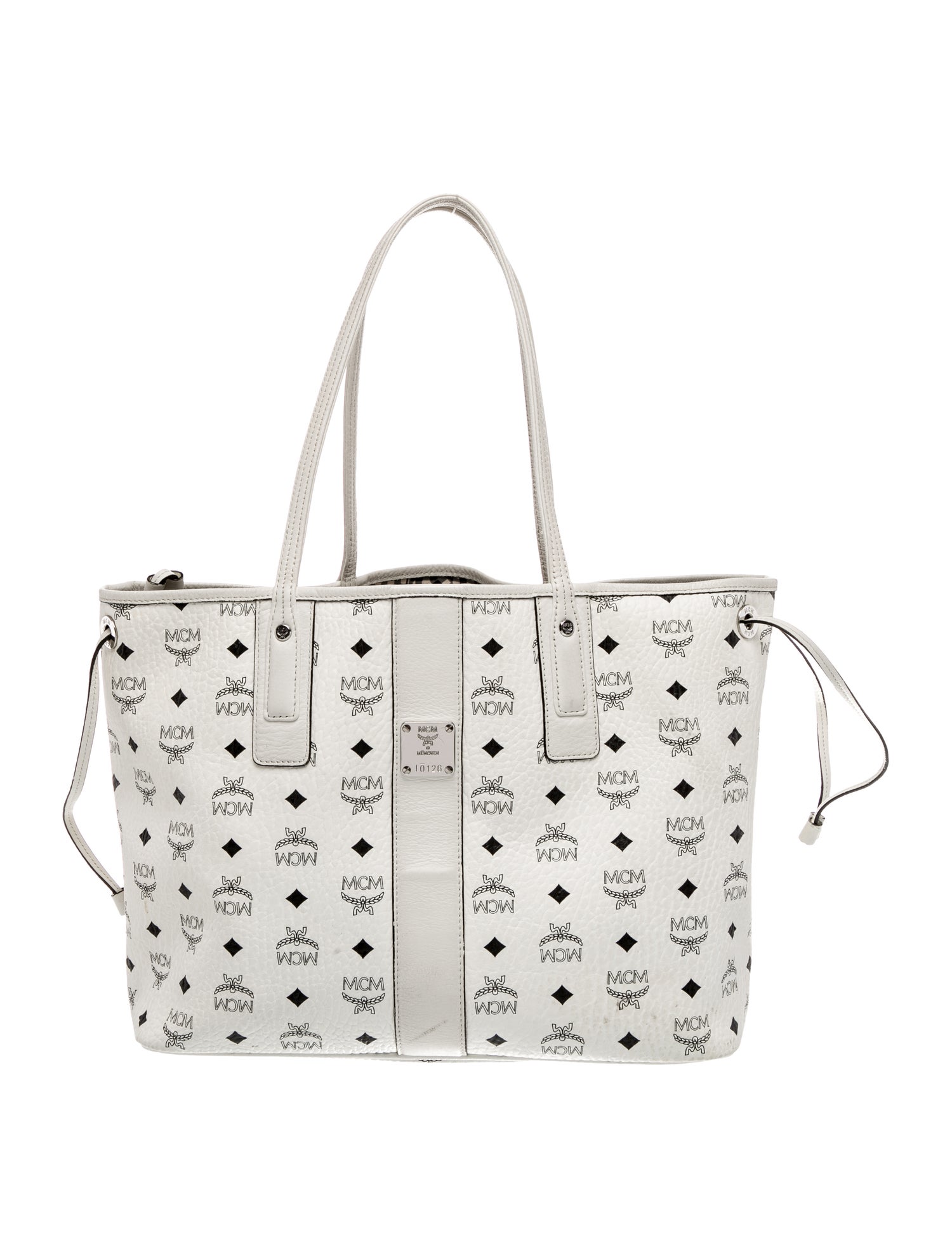 MCM Visetos Reversible Liz Shopper
