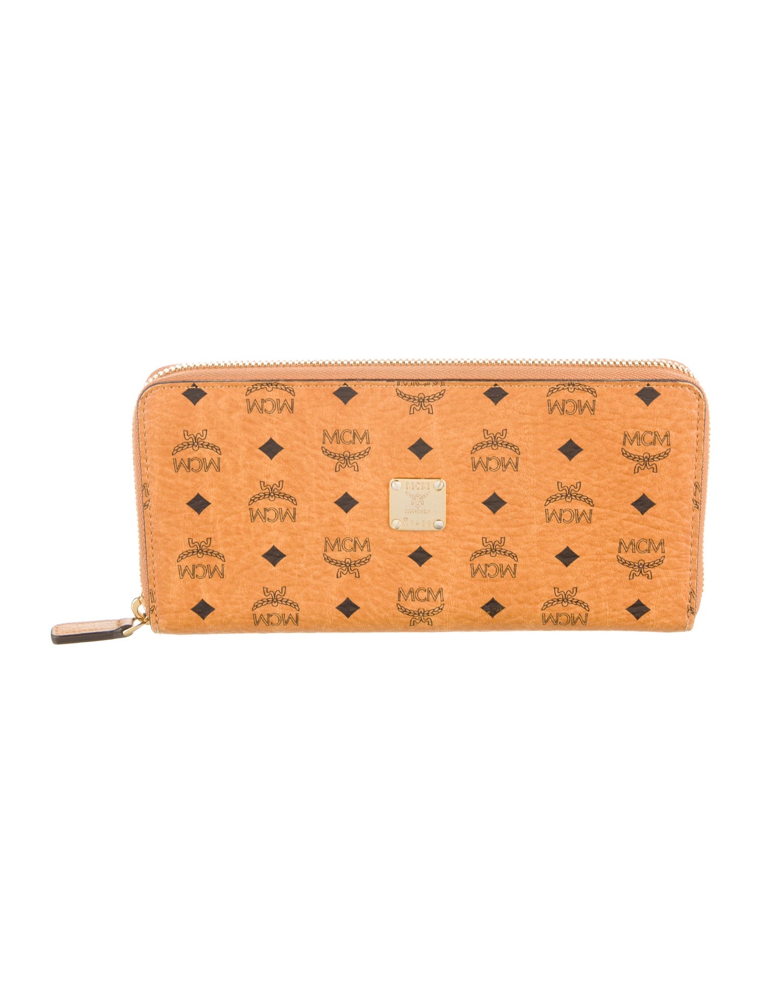 MCM Leather Printed Wallet