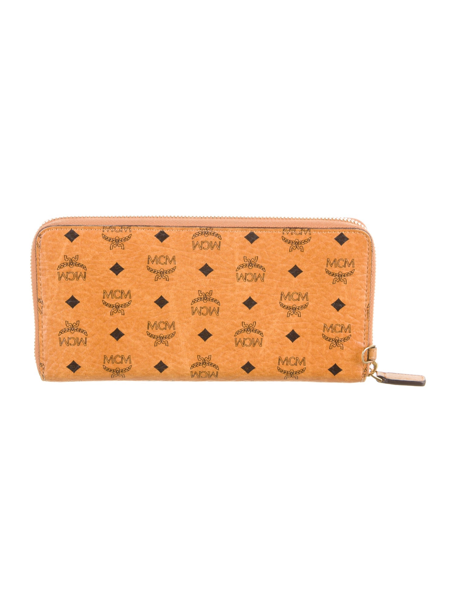 MCM Leather Printed Wallet