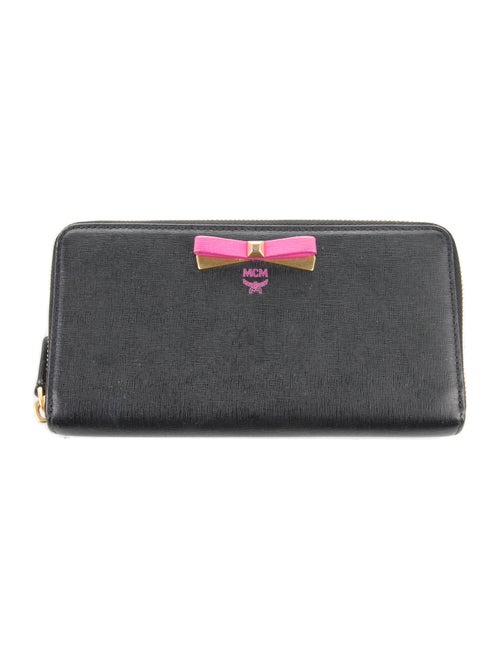 MCM Saffiano Leather Continental Wallet