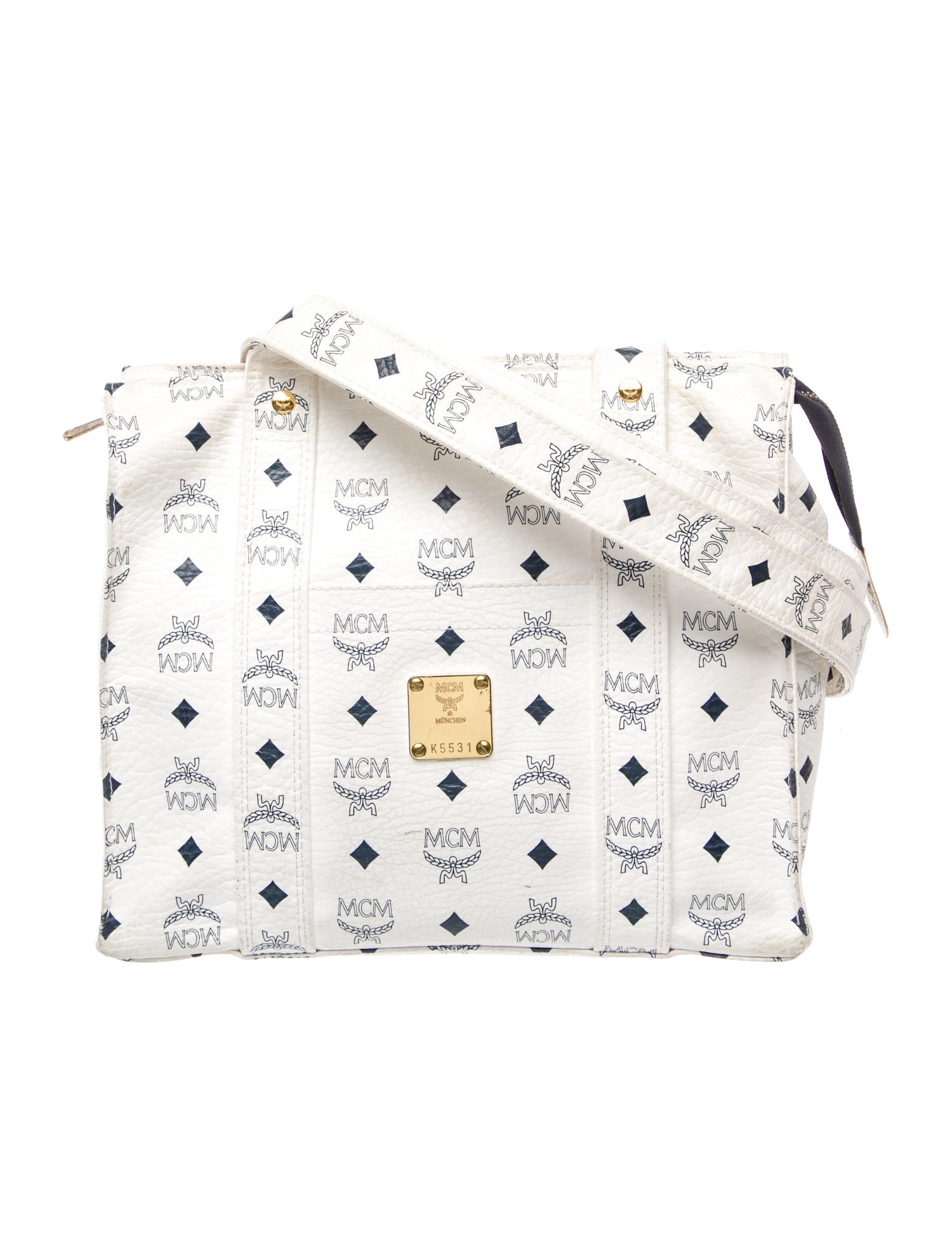 MCM Visetos Messenger Bag