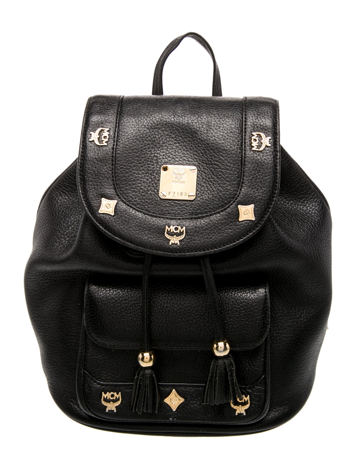 MCM Leather Backpack