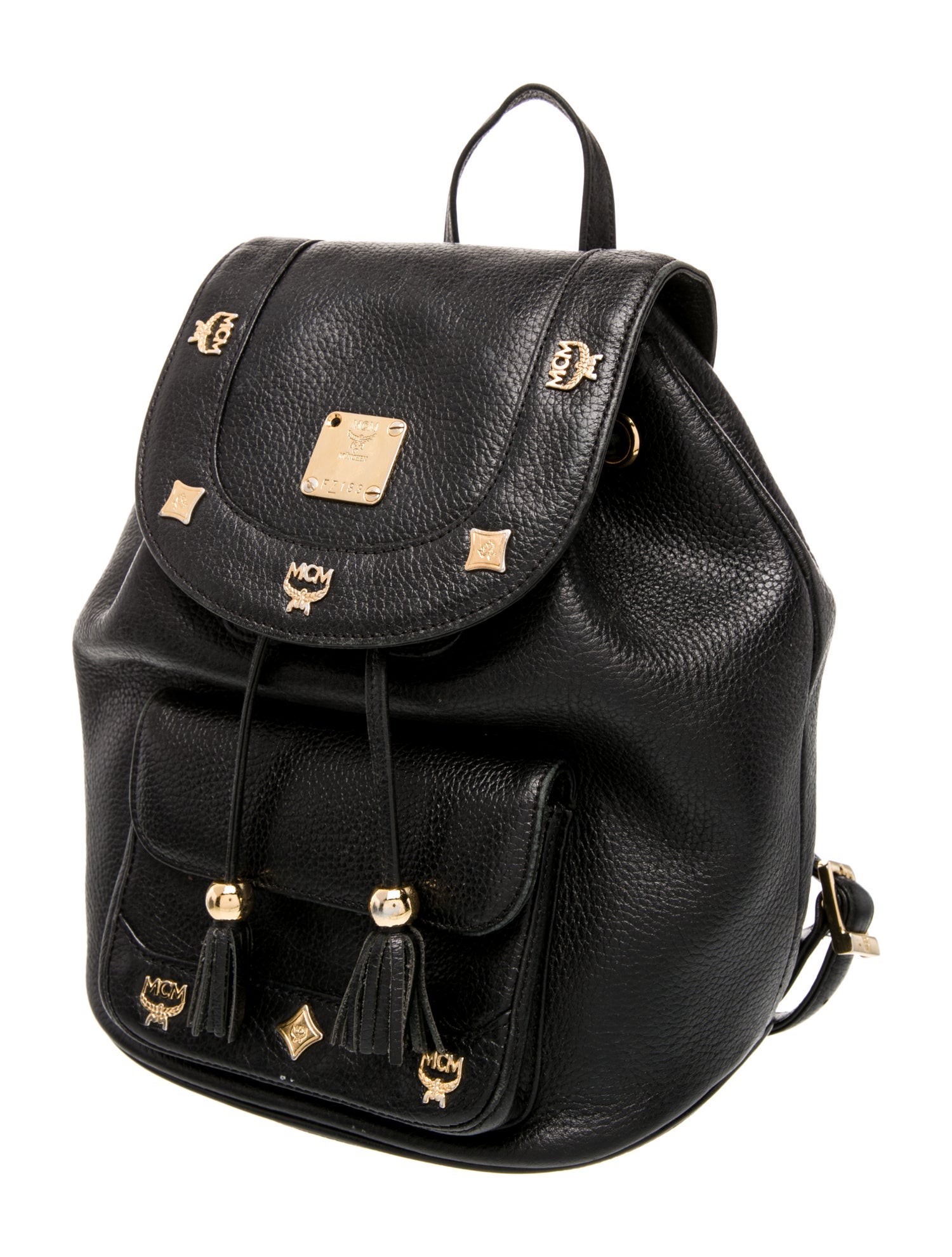 MCM Leather Backpack