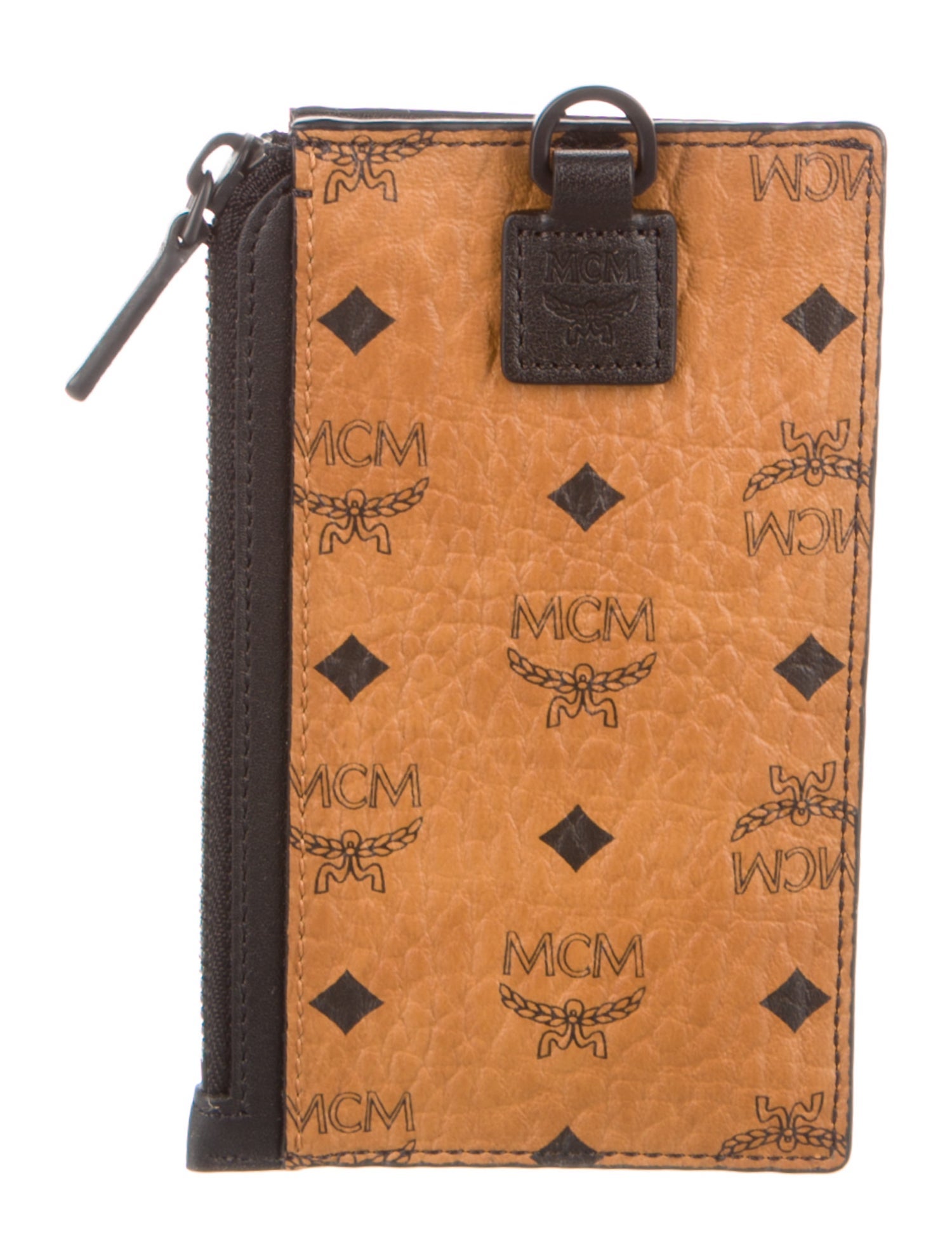 MCM Leather Printed Bifold Wallet