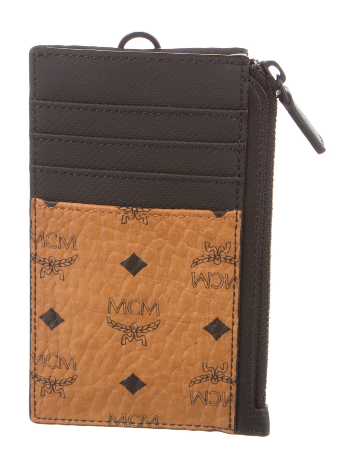 MCM Leather Printed Bifold Wallet