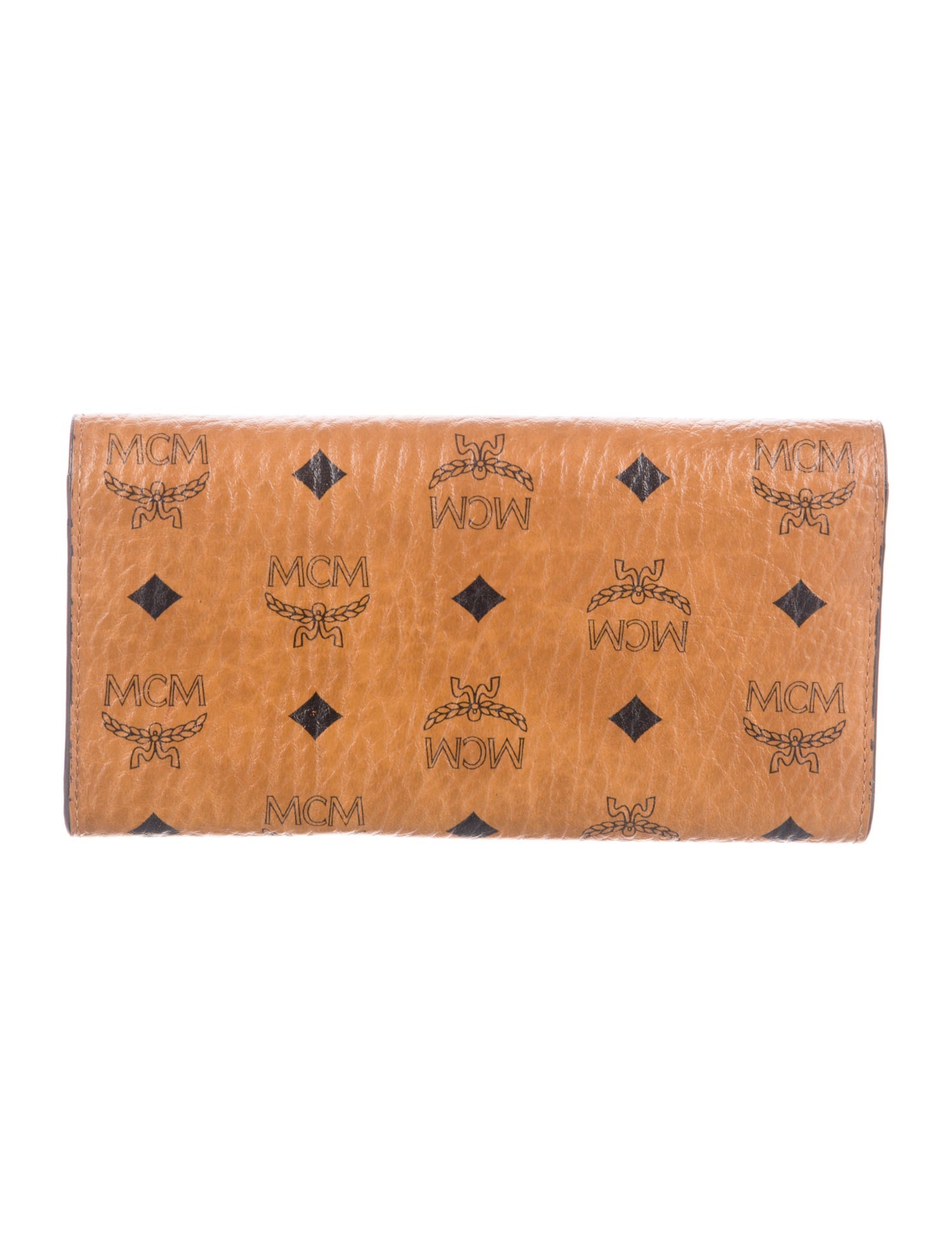 MCM Visetos Leather Wallet