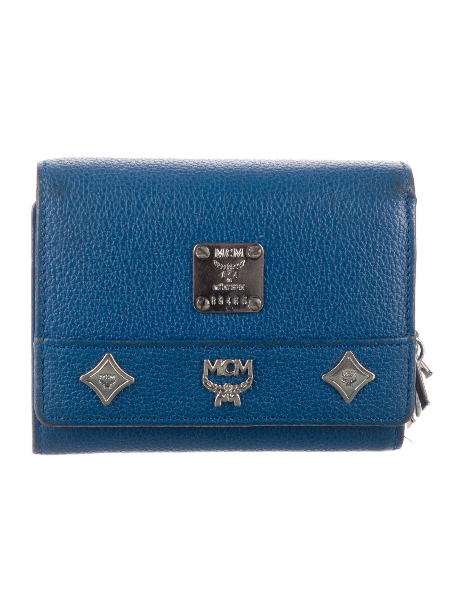 MCM Leather Trifold Wallet