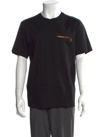 MCM T-Shirts Crew Neck Short Sleeve T-Shirt XL